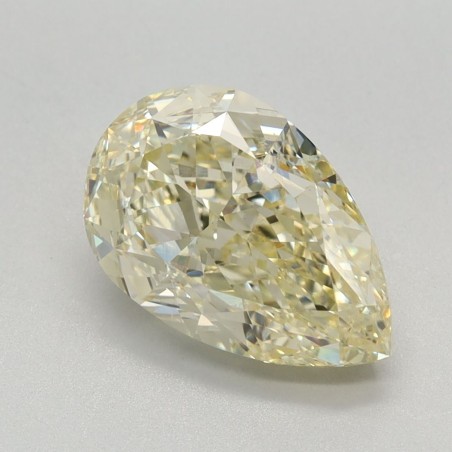 Diament laboratoryjny o barwie fantazyjnej szlif gruszkowy, 2.23ct, VVS2, Fancy Light Yellow, IGI LG669446770
