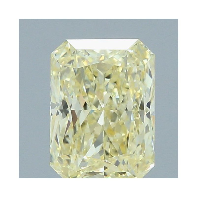 Diament laboratoryjny o barwie fantazyjnej radiant, 2.5ct, VVS2, Fancy Yellow, IGI LG727562859