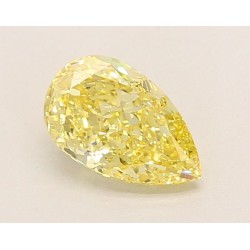 Diament laboratoryjny o barwie fantazyjnej szlif gruszkowy, 1.03ct, VVS2, Fancy Intense Yellow, IGI LG739510116