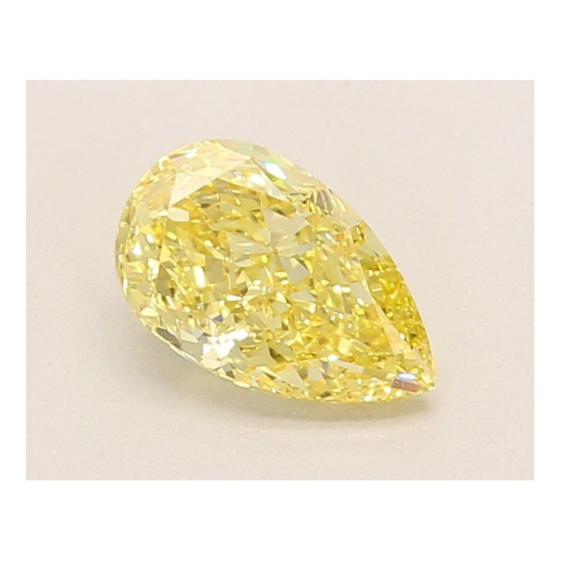 Diament laboratoryjny o barwie fantazyjnej szlif gruszkowy, 1.03ct, VVS2, Fancy Intense Yellow, IGI LG739510116