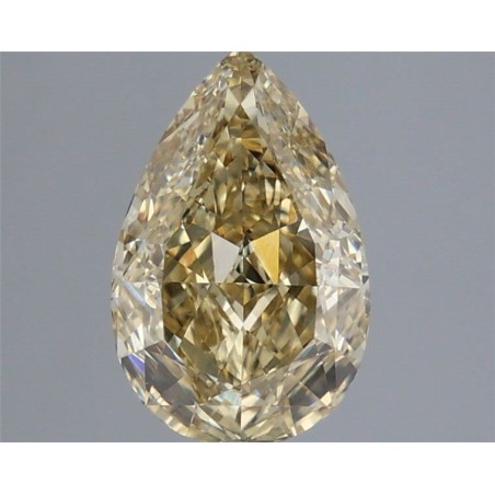 Diament laboratoryjny o barwie fantazyjnej szlif gruszkowy, 2.06ct, VVS2, Fancy Yellow, IGI LG739565310