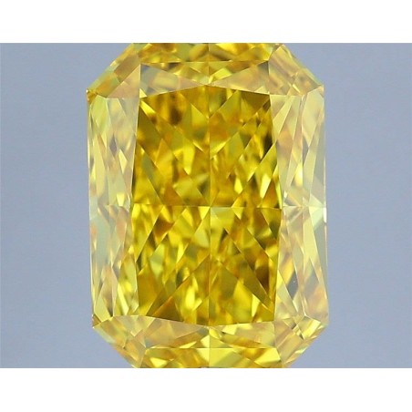 Diament laboratoryjny o barwie fantazyjnej radiant, 1.51ct, VVS1, Fancy Vivid Yellow, IGI LG717560283