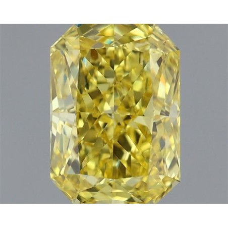 Diament laboratoryjny o barwie fantazyjnej radiant, 1.2ct, VVS2, Fancy Vivid Yellow, IGI LG717599820