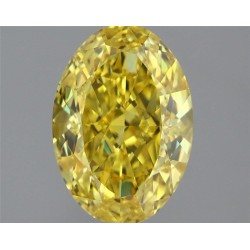 Diament laboratoryjny o barwie fantazyjnej szlif owalny, 1.92ct, VVS2, Fancy Vivid Yellow, IGI LG717560274