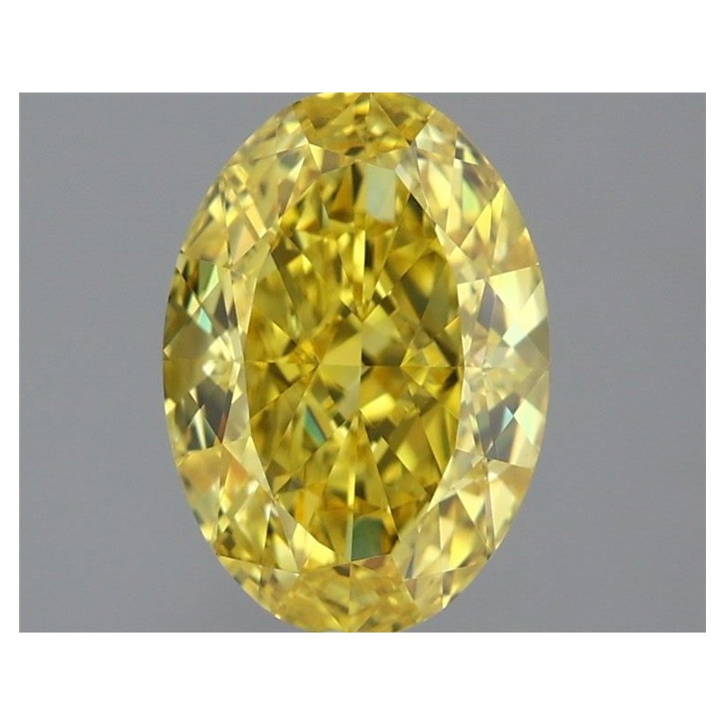 Diament laboratoryjny o barwie fantazyjnej szlif owalny, 1.92ct, VVS2, Fancy Vivid Yellow, IGI LG717560274