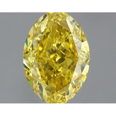 Diament laboratoryjny o barwie fantazyjnej szlif owalny, 1.05ct, VVS2, Fancy Vivid Yellow, IGI LG717560279