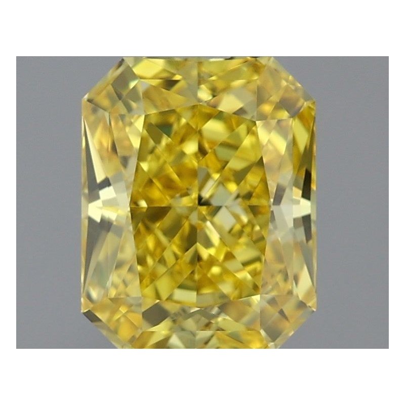Diament laboratoryjny o barwie fantazyjnej radiant, 1.52ct, VVS2, Fancy Vivid Yellow, IGI LG717560280