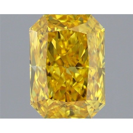 Diament laboratoryjny o barwie fantazyjnej radiant, 1.58ct, VVS1, Fancy Vivid Yellow, IGI LG717599822