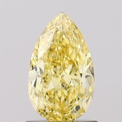Diament laboratoryjny o barwie fantazyjnej szlif gruszkowy, 1.09ct, VVS2, Fancy Intense Yellow, IGI LG735552960