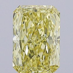 Diament laboratoryjny o barwie fantazyjnej radiant, 2.26ct, VVS2, Fancy Intense Yellow, IGI LG645409490