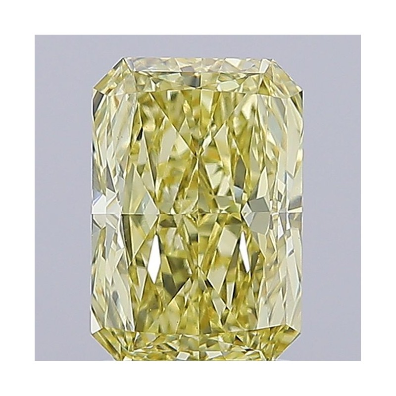 Diament laboratoryjny o barwie fantazyjnej radiant, 2.26ct, VVS2, Fancy Intense Yellow, IGI LG645409490