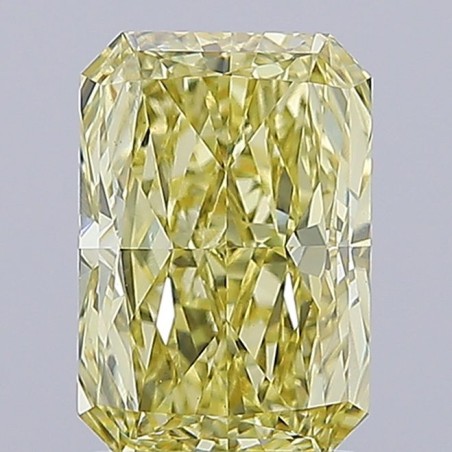 Diament laboratoryjny o barwie fantazyjnej radiant, 2.26ct, VVS2, Fancy Intense Yellow, IGI LG645409490