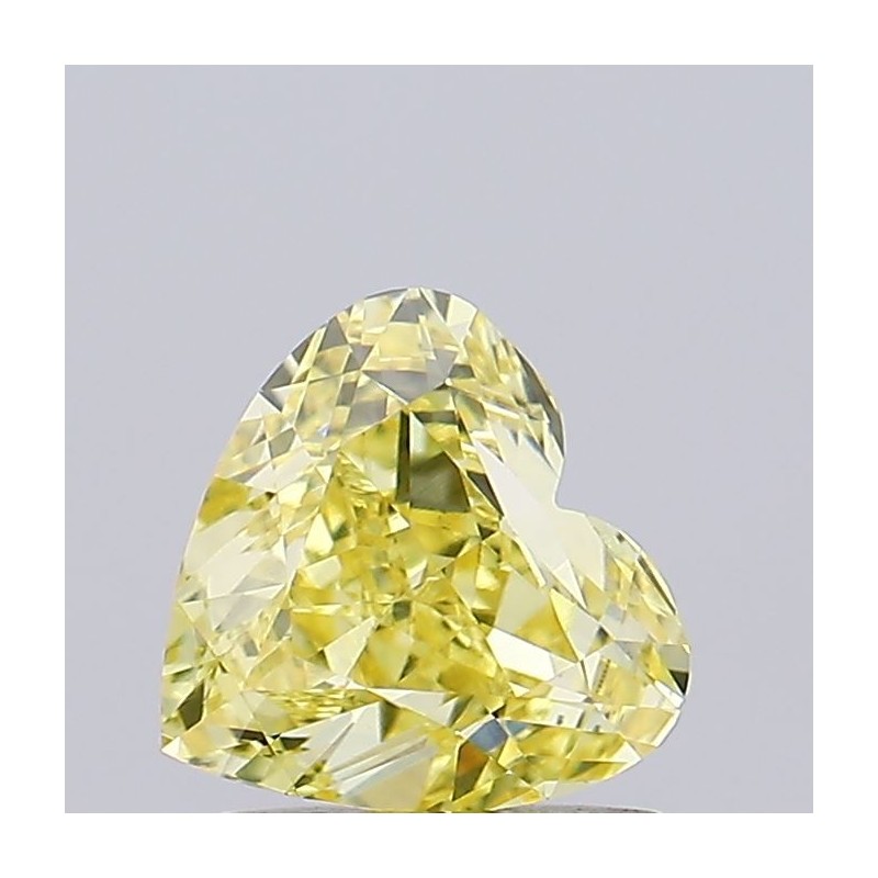 Diament laboratoryjny o barwie fantazyjnej serce, 1.19ct, VVS2, Fancy Intense Yellow, IGI LG634432987