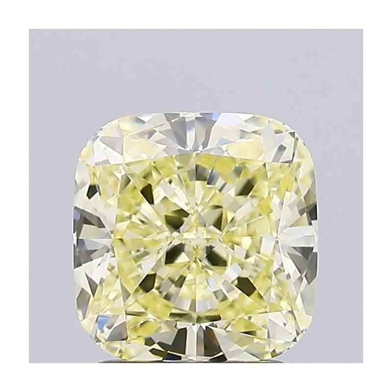 Diament laboratoryjny o barwie fantazyjnej szlif poduszkowy brylantowy, 2.21ct, VVS2, Fancy Intense Yellow, IGI LG636422417
