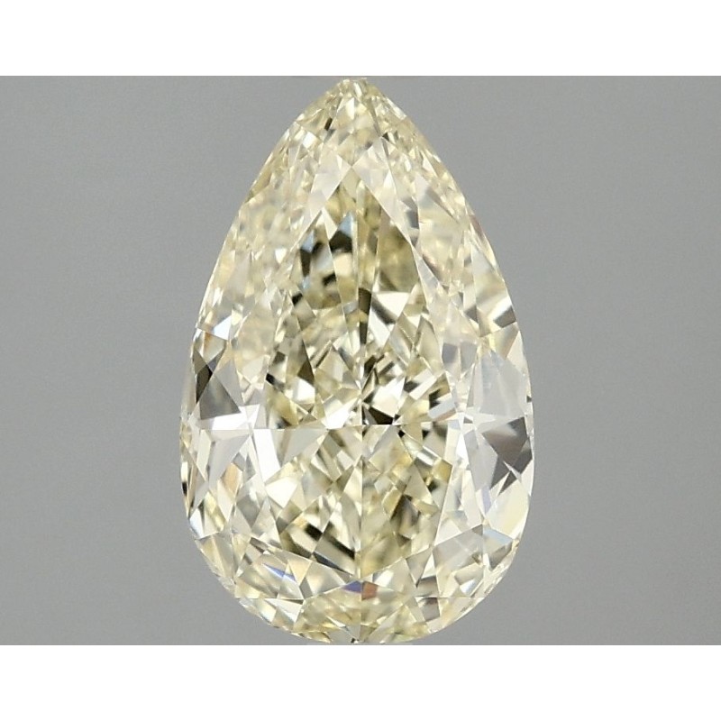 Diament laboratoryjny o barwie fantazyjnej szlif gruszkowy, 2.09ct, VVS2, Fancy Intense Yellow, IGI LG692544903
