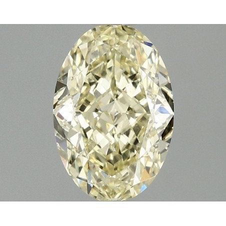 Diament laboratoryjny o barwie fantazyjnej szlif owalny, 1.52ct, VVS2, Fancy Intense Yellow, IGI LG675599548