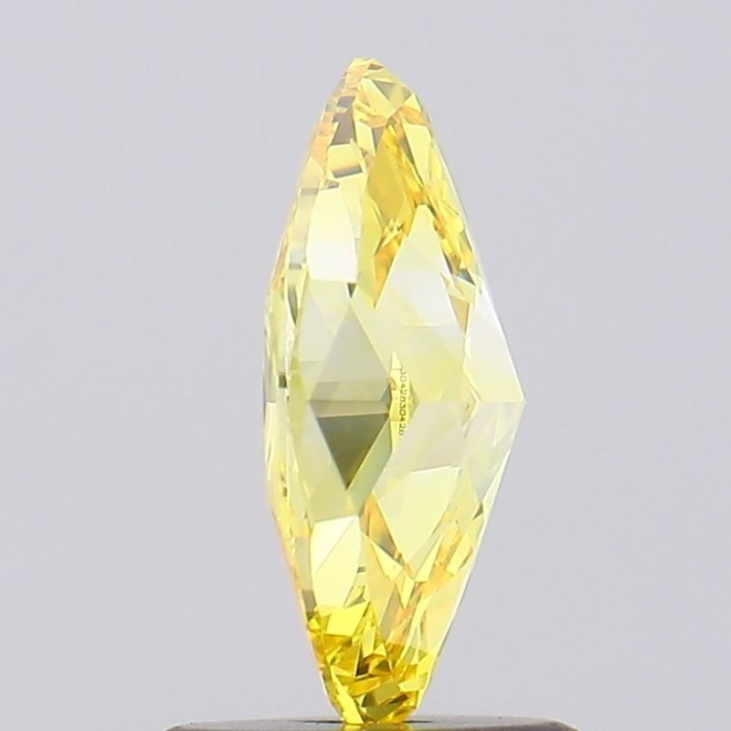 Diament laboratoryjny o barwie fantazyjnej markiza, 1.14ct, VVS2, Fancy Vivid Yellow, IGI LG630428749