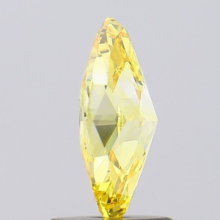 Diament laboratoryjny o barwie fantazyjnej markiza, 1.14ct, VVS2, Fancy Vivid Yellow, IGI LG630428749
