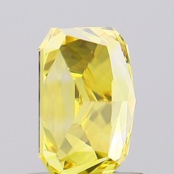 Diament laboratoryjny o barwie fantazyjnej radiant, 1.02ct, VVS1, Fancy Vivid Yellow, IGI LG630428744