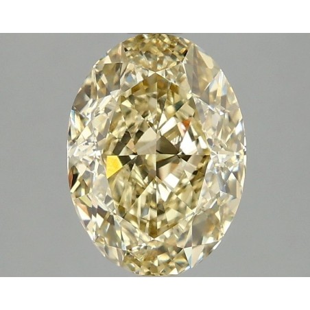 Diament laboratoryjny o barwie fantazyjnej szlif owalny, 2.03ct, VVS2, Fancy Intense Yellow, IGI LG675599555