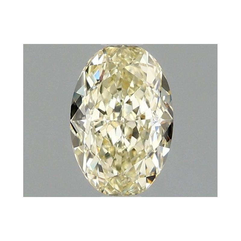 Diament laboratoryjny o barwie fantazyjnej szlif owalny, 1.09ct, VVS2, Fancy Light Yellow, IGI LG674532090