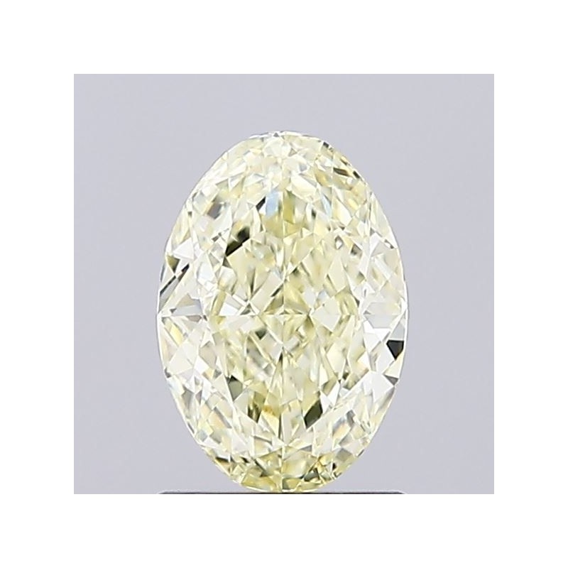 Diament laboratoryjny o barwie fantazyjnej szlif owalny, 1.11ct, VVS2, Fancy Yellow, IGI LG640476225