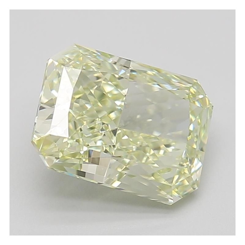 Diament laboratoryjny o barwie fantazyjnej radiant, 2.5ct, IF, Fancy Light Yellow, IGI LG662408948