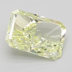 Diament laboratoryjny o barwie fantazyjnej radiant, 1.14ct, VVS2, Fancy Yellow, IGI LG652458569