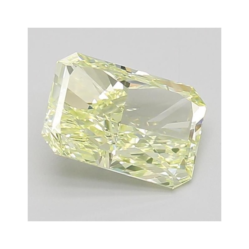 Diament laboratoryjny o barwie fantazyjnej radiant, 1.14ct, VVS2, Fancy Yellow, IGI LG652458569
