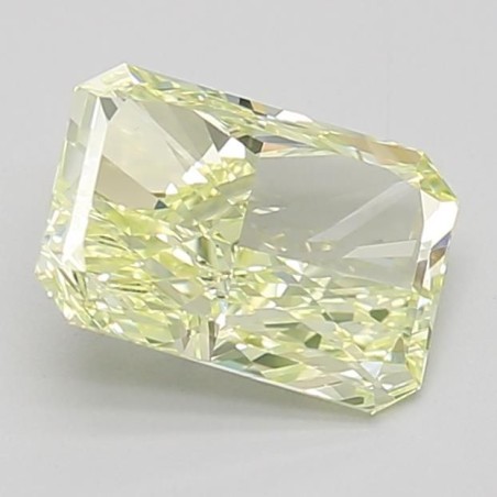 Diament laboratoryjny o barwie fantazyjnej radiant, 1.14ct, VVS2, Fancy Yellow, IGI LG652458569