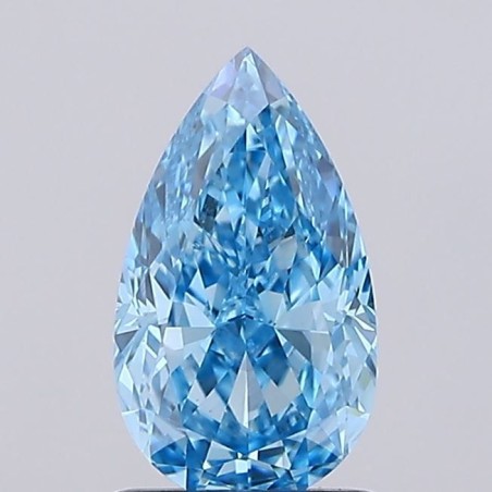 Diament laboratoryjny o barwie fantazyjnej szlif gruszkowy, 1.5ct, VVS2, Fancy Vivid Blue, IGI LG737570507