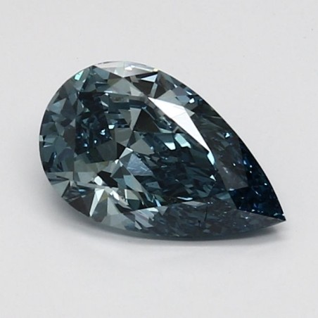Diament laboratoryjny o barwie fantazyjnej szlif gruszkowy, 1.22ct, VVS2, Fancy Vivid Blue, IGI LG610336269