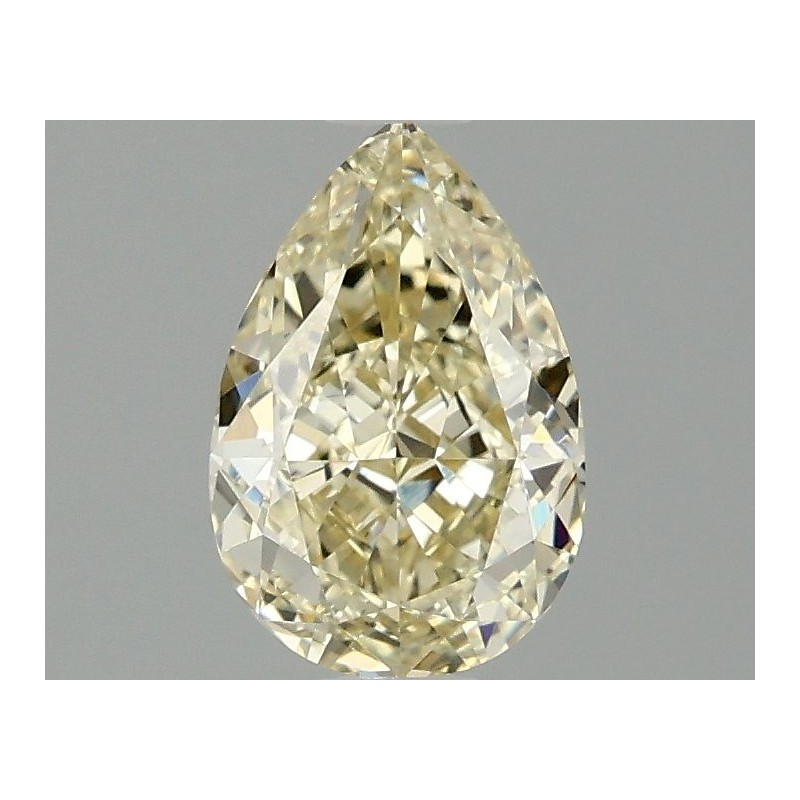 Diament laboratoryjny o barwie fantazyjnej szlif gruszkowy, 1.1ct, VVS2, Fancy Yellow, IGI LG677503152