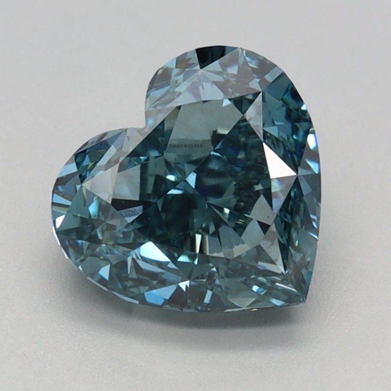 Diament laboratoryjny o barwie fantazyjnej serce, 1.52ct, VVS2, Fancy Vivid Blue, IGI LG660420332 Diament laboratoryjny o barwie fantazyjnej serce, 1.52ct, VVS2, Fancy Vivid Blue, IGI LG660420332