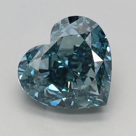 Diament laboratoryjny o barwie fantazyjnej serce, 1.52ct, VVS2, Fancy Vivid Blue, IGI LG660420332