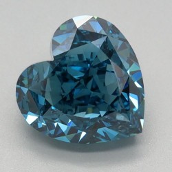 Diament laboratoryjny o barwie fantazyjnej serce, 1.58ct, VVS2, Fancy Vivid Blue, IGI LG658486611