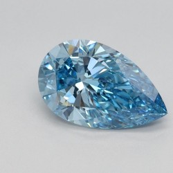 Diament laboratoryjny o barwie fantazyjnej szlif gruszkowy, 1.4ct, VVS2, Fancy Vivid Blue, IGI LG613350782