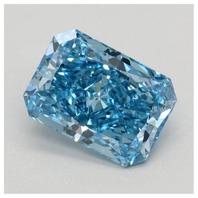 Diament laboratoryjny o barwie fantazyjnej radiant, 0.99ct, VVS2, Fancy Vivid Blue, IGI LG626423464