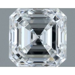 Diament szlif szmaragdowy kwadratowy, 1.07ct, VS1, E, GIA 6532061554