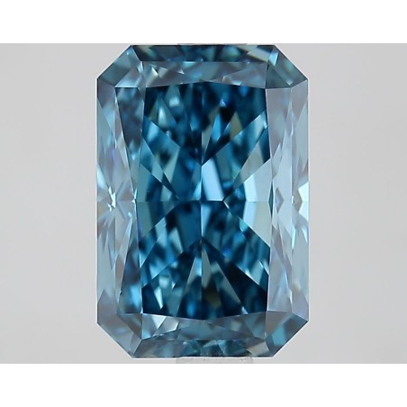 Diament laboratoryjny o barwie fantazyjnej radiant, 2.16ct, VVS2, Fancy Vivid Blue, IGI LG668464707
