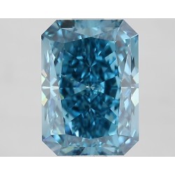 Diament laboratoryjny o barwie fantazyjnej radiant, 2.01ct, VVS2, Fancy Vivid Blue, IGI LG674528289
