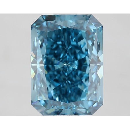 Diament laboratoryjny o barwie fantazyjnej radiant, 2.01ct, VVS2, Fancy Vivid Blue, IGI LG674528289