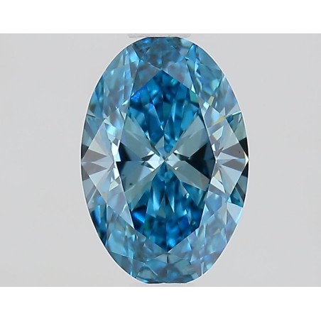 Diament laboratoryjny o barwie fantazyjnej szlif owalny, 1ct, VVS2, Fancy Vivid Blue, IGI LG696569015