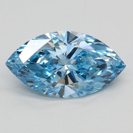 Diament laboratoryjny o barwie fantazyjnej markiza, 1.05ct, VVS2, Fancy Vivid Blue, IGI LG620424112