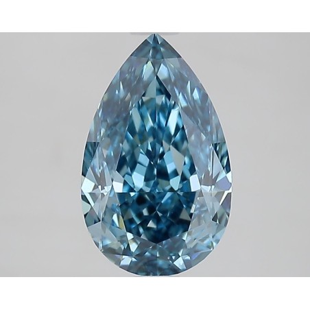 Diament laboratoryjny o barwie fantazyjnej szlif gruszkowy, 2.07ct, VVS2, Fancy Vivid Blue, IGI LG667457086