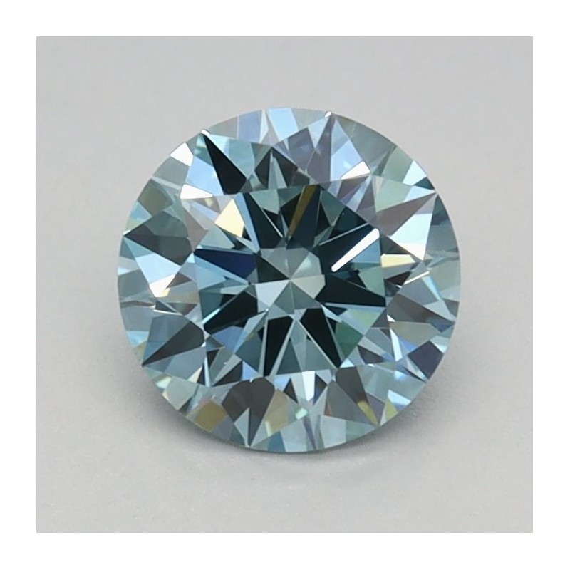 Diament laboratoryjny o barwie fantazyjnej szlif okrągły, 0.7ct, VVS2, Fancy Vivid Greenish Blue, IGI LG689529564 Diament laboratoryjny o barwie fantazyjnej szlif okrągły, 0.7ct, VVS2, Fancy Vivid Greenish Blue, IGI LG689529564