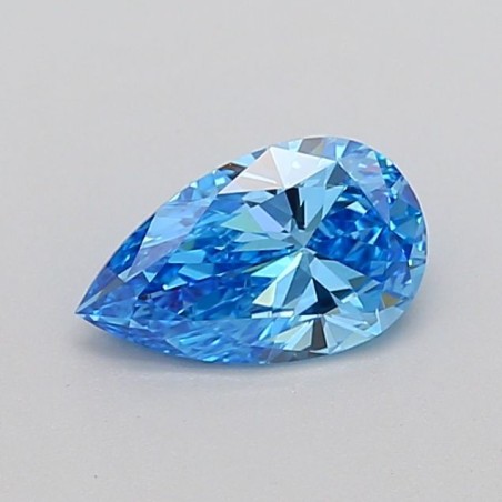 Diament laboratoryjny o barwie fantazyjnej szlif gruszkowy, 1ct, VVS2, Fancy Vivid Blue, IGI LG710539227
