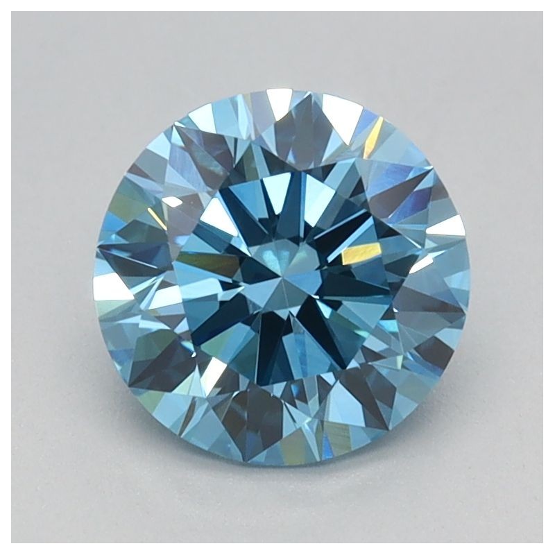 Diament laboratoryjny o barwie fantazyjnej szlif okrągły, 1.02ct, VVS2, Fancy Vivid Blue, IGI LG665446205 Diament laboratoryjny o barwie fantazyjnej szlif okrągły, 1.02ct, VVS2, Fancy Vivid Blue, IGI LG665446205