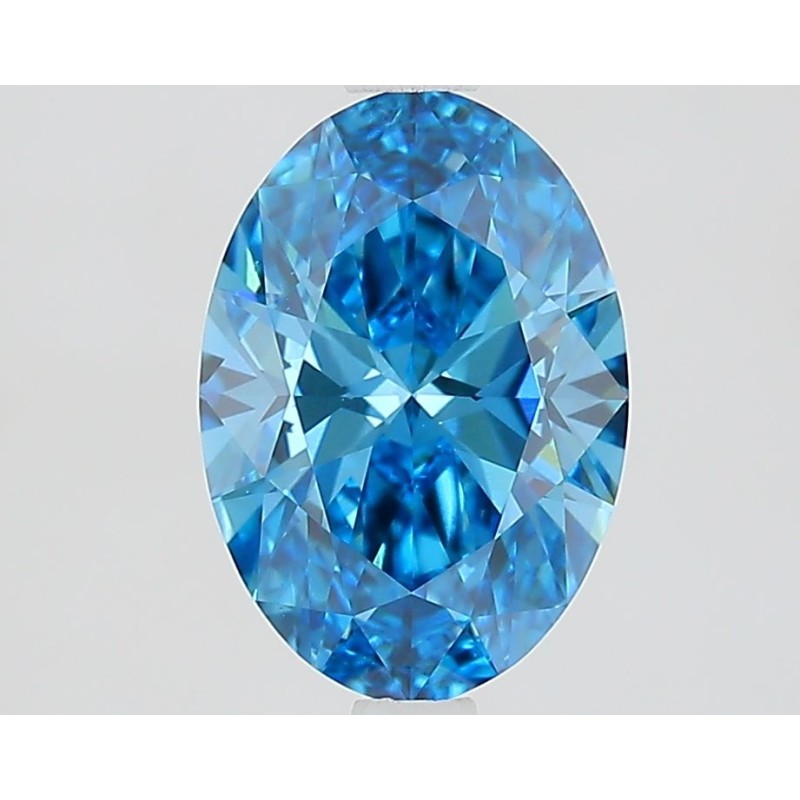 Diament laboratoryjny o barwie fantazyjnej szlif owalny, 1.61ct, VVS2, Fancy Vivid Blue, IGI LG694547226 Diament laboratoryjny o barwie fantazyjnej szlif owalny, 1.61ct, VVS2, Fancy Vivid Blue, IGI LG694547226