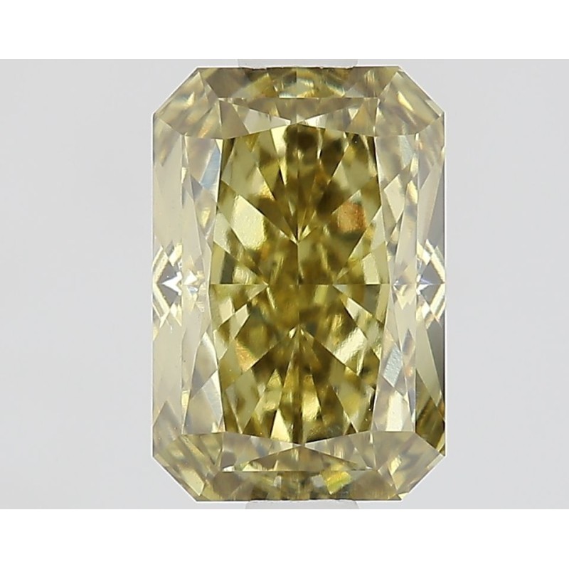 Diament laboratoryjny o barwie fantazyjnej radiant, 1.53ct, VVS2, Fancy Intense Gray Yellow, IGI LG654408301 Diament laboratoryjny o barwie fantazyjnej radiant, 1.53ct, VVS2, Fancy Intense Gray Yellow, IGI LG654408301